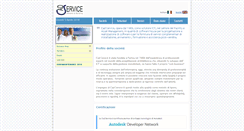 Desktop Screenshot of cadservice.it